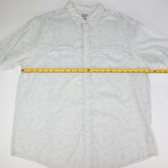 Threads & Heirs Men Button Down Shirt Short Sleeve - Picture 4 of 6